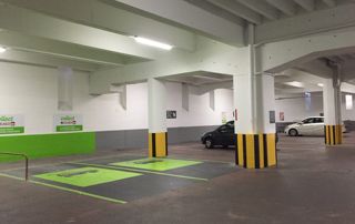 peinture intérieure parking