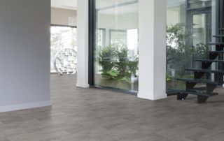 vinyle LVT imitation carrelage