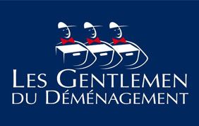 logo les gentleman du déménagement