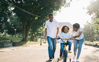 enfant à vélo