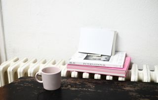 livres sur radiateur