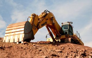 Machine de terrassement