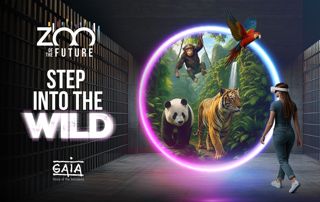 Affiche Le zoo du futur