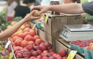 marché fruits légumes