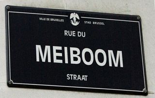 pancarte rue du meiboom