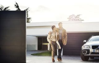 double porte automatisée