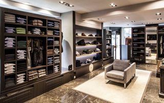 intérieur boutique homme Gamundi